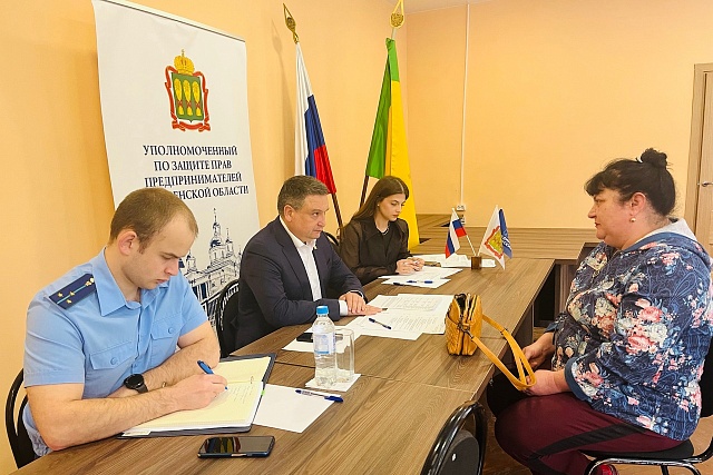 Уполномоченный по защите прав предпринимателей провел встречу с бизнесменами Малосердобинского района (28.06.2023)